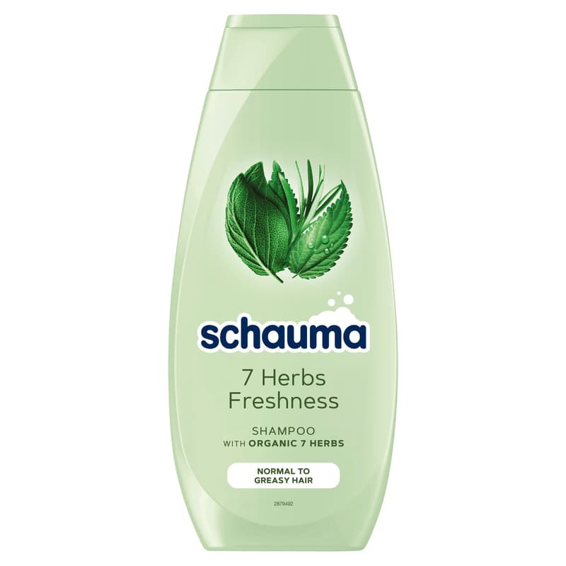 Schauma Shampoo - 7 Herbs (For Flattening, Oily Hair)