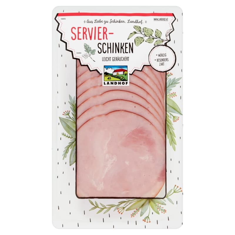 Landhof Serving ham sliced
