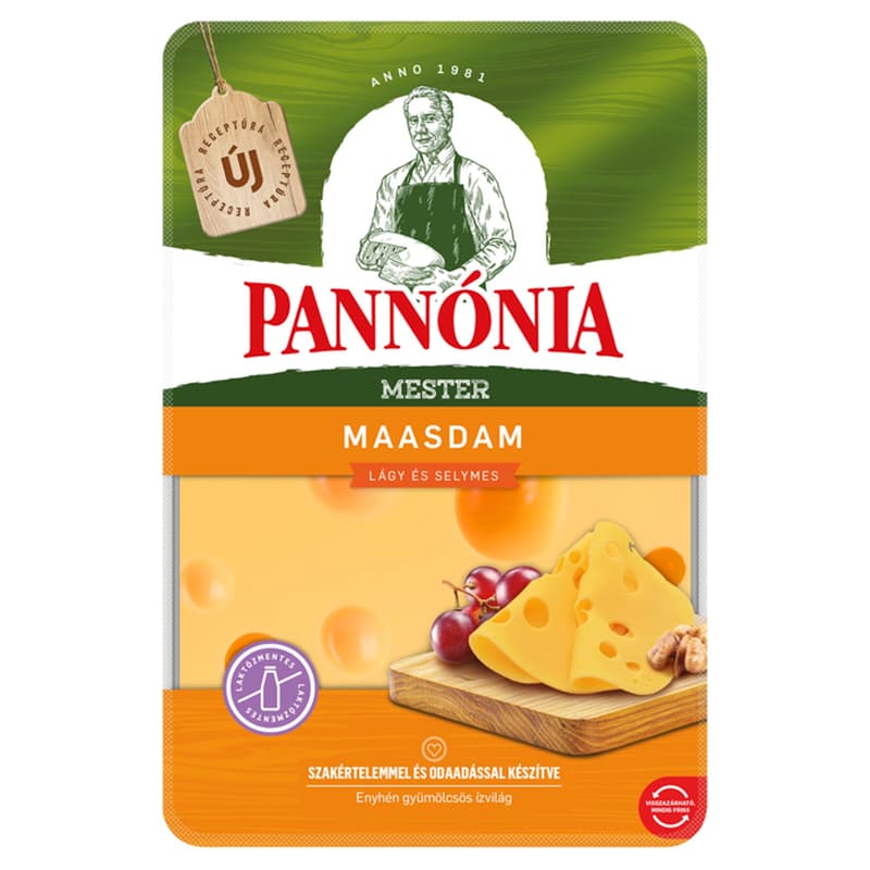 Pannonia Mester Maasdam - Sliced