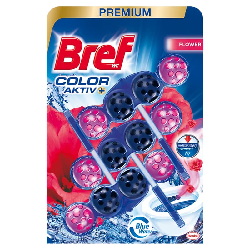 Bref Blue Active Fresh Flowers toilet refreshment