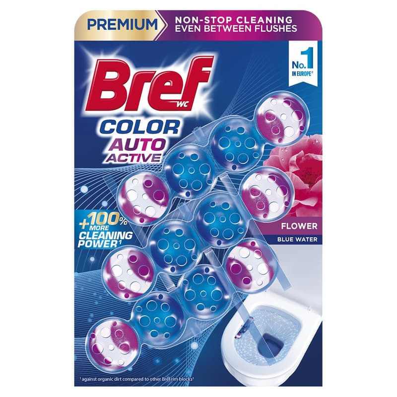 Bref Blue Active Fresh Flowers toilet refreshment