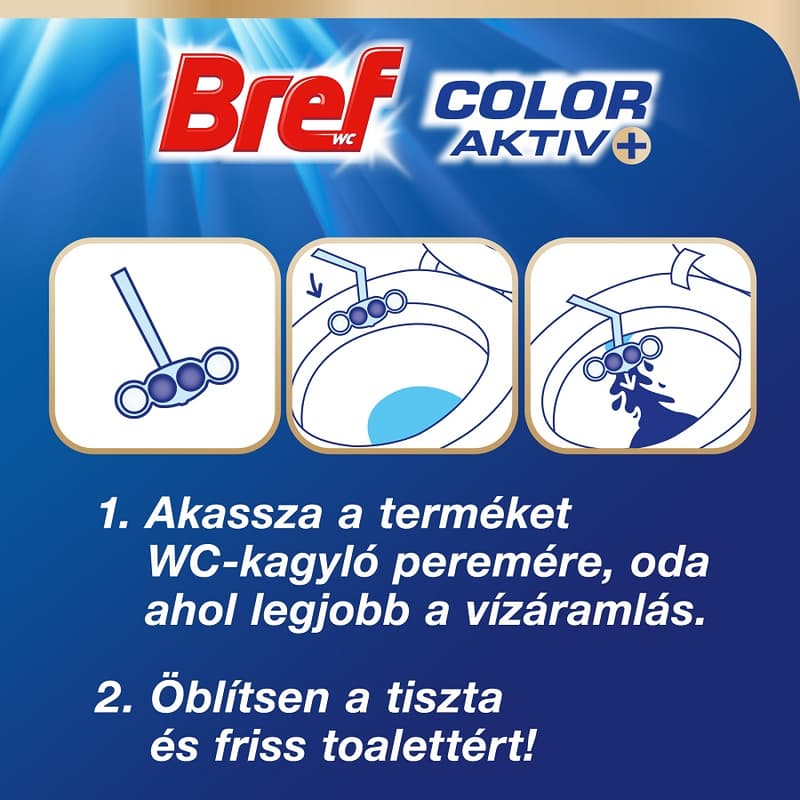 Bref Turquoise Active Ocean toilet refreshing