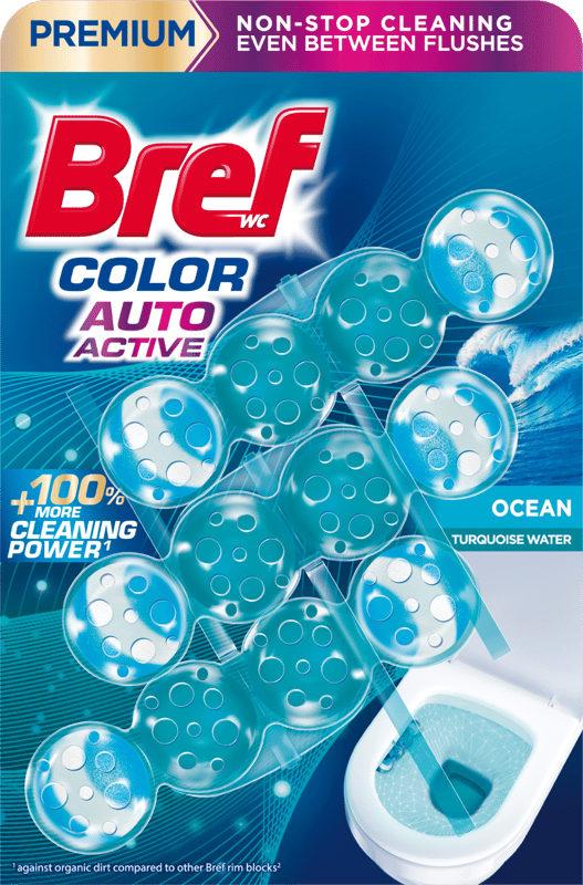 Bref Turquoise Active Ocean toilet refreshing