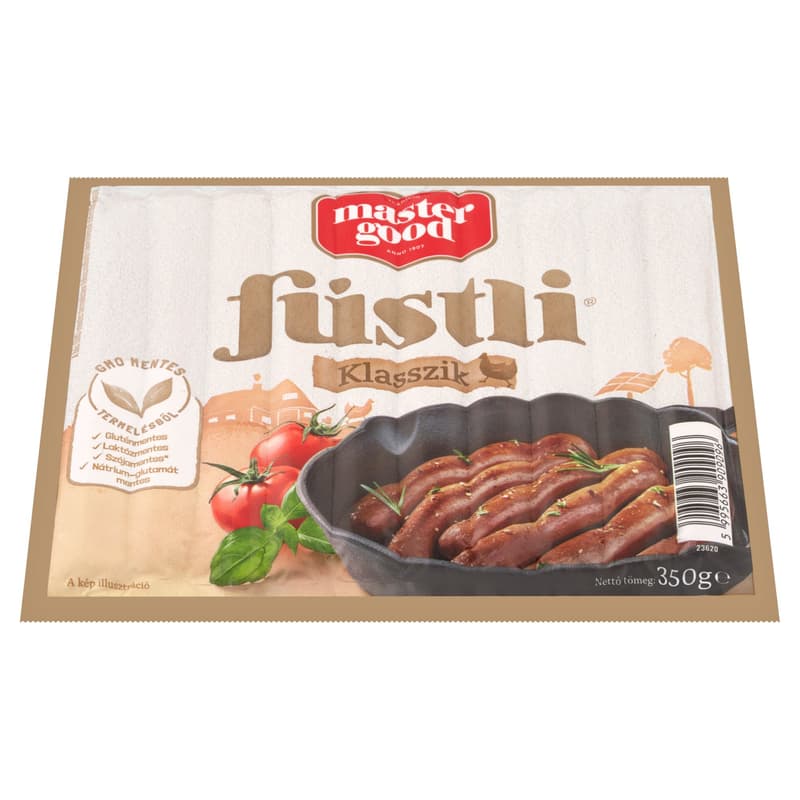 Master Good Füstli Klasszik füst ízesítésű virsli csirkehúsból