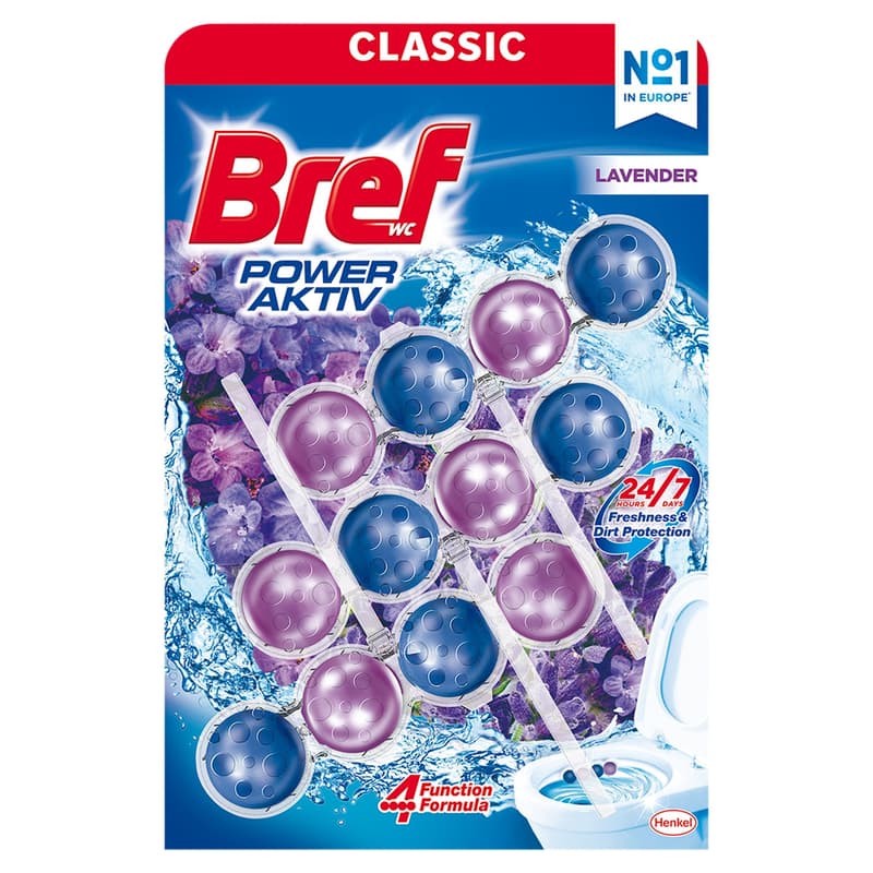 Bref Power Active Lavender toilet refresher