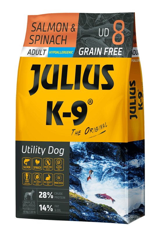 JULIUS K-9 adult salmon & spinach