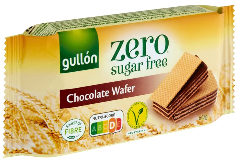 Gullón DietNature with diabetic cocoa flavored stuffed Neapolitan sweetener