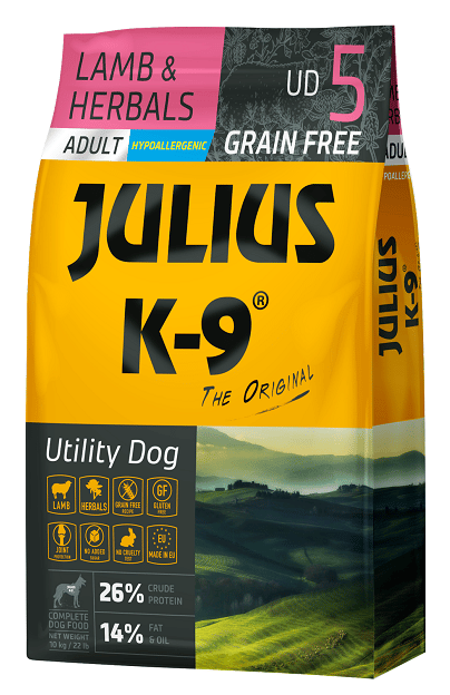 Julius-K9 Adult dry food with lamb and herb