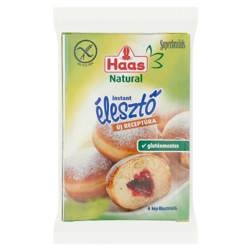 Haas Natural Instant élesztő csomag 3x7g