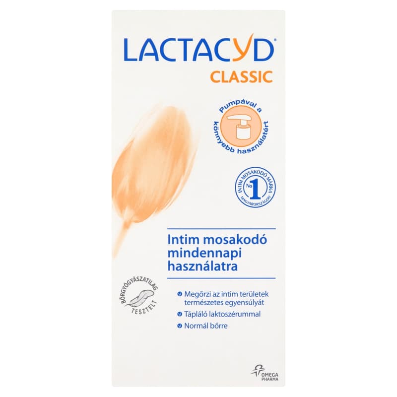 Lactacyd pump intimate wash with nourishing lactoserum