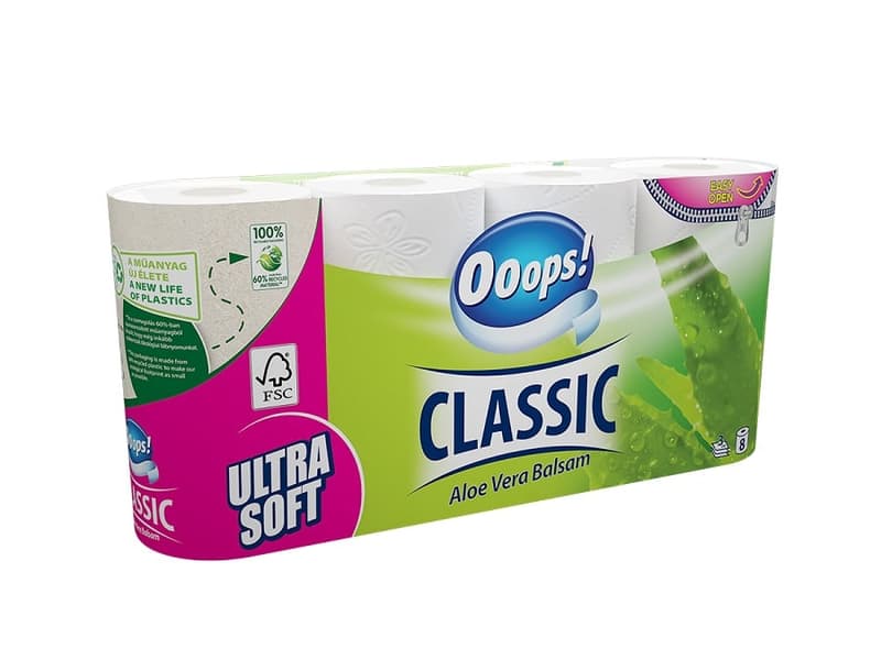 Ooops! Classic Aloe Vera Balm 3 ply toilet paper