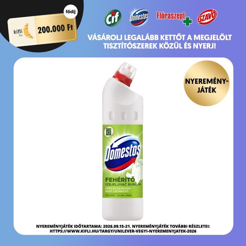 Domestos Green Garden Dense bleaching liquid