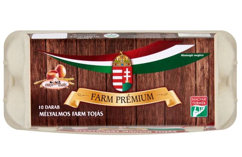 Farm Tojás Premium Deep-litter "M/L" Size Eggs