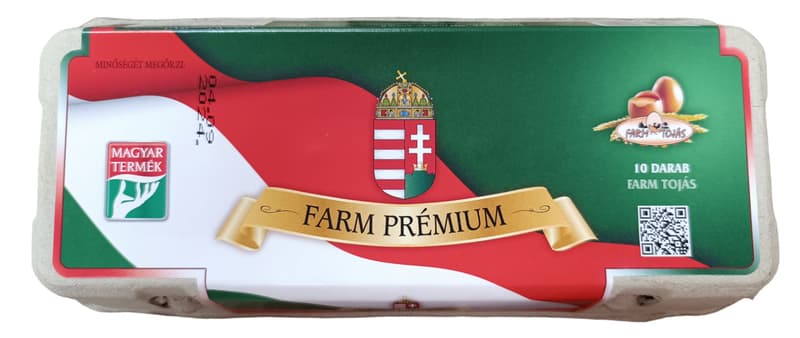 Farm Tojás Premium Deep-litter "M/L" Size Eggs