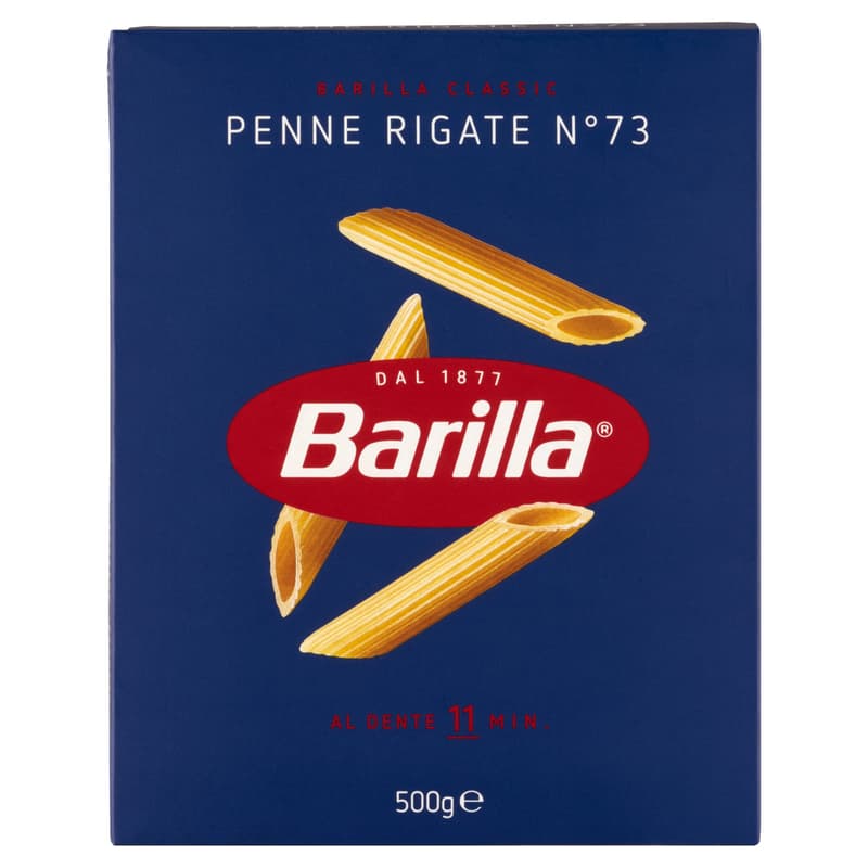 Barilla Penne Rigate durum száraztészta