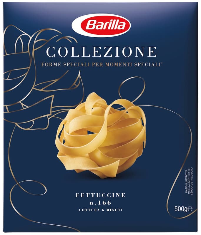 Barilla Fettuccine szélesmetélt, szálas durum száraztészta