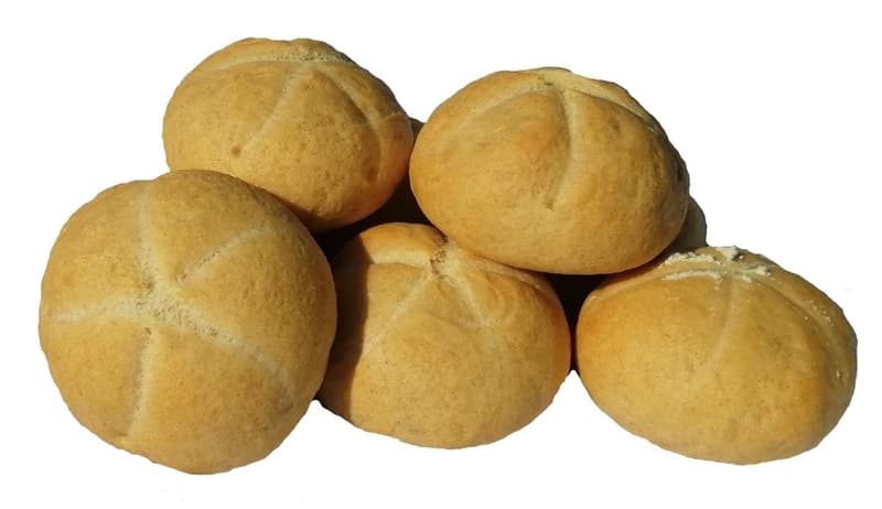Piszkei Öko Organic Emperor's Buns in 8 Pieces, in Protective Gas Packaging