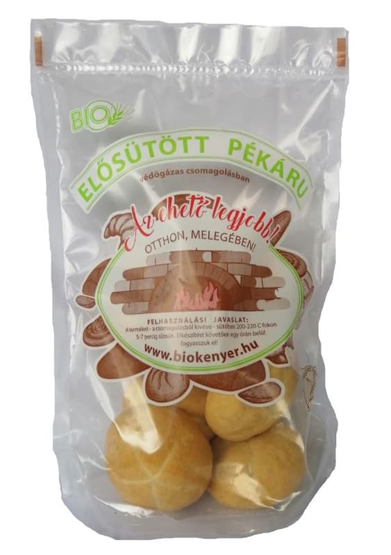 Piszkei Öko Organic Emperor's Buns in 8 Pieces, in Protective Gas Packaging