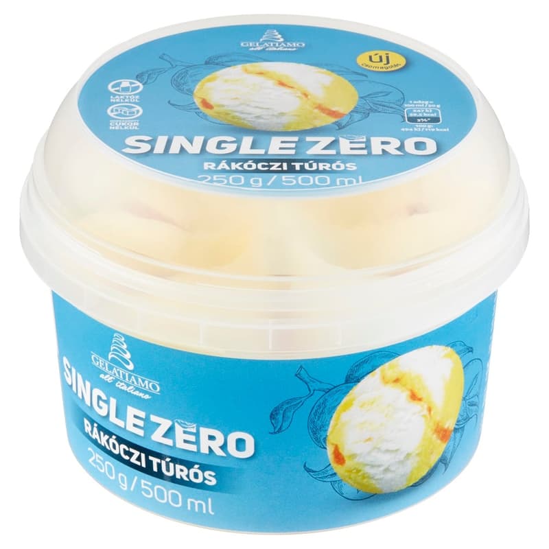Single Zero Rákóczi Cottage cheese ice cream