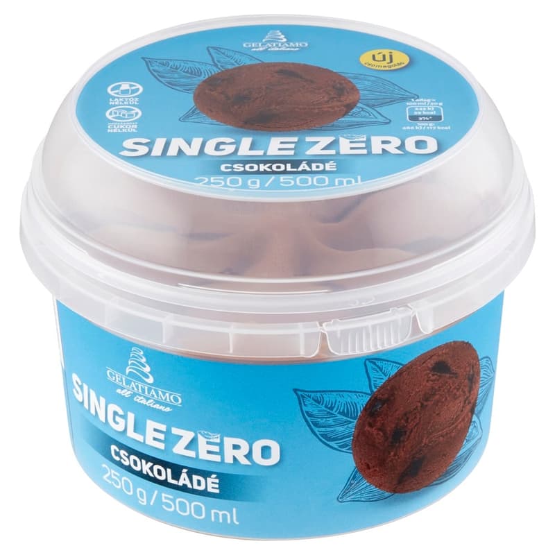 Single Zero Chocolate Ice Cream