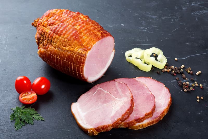Pápai füstölt kötözött sonka lapockából