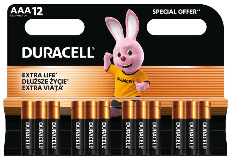 Duracell AAA alkáli elem