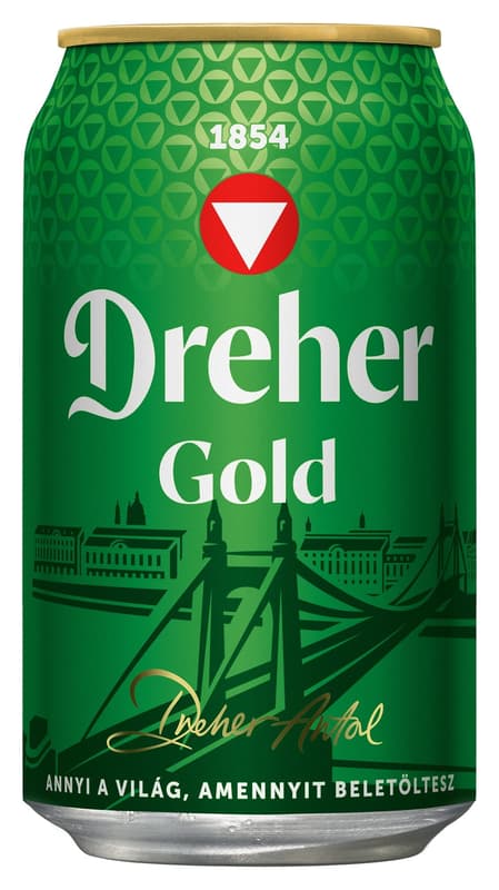 Dreher Gold quality light beer 5%