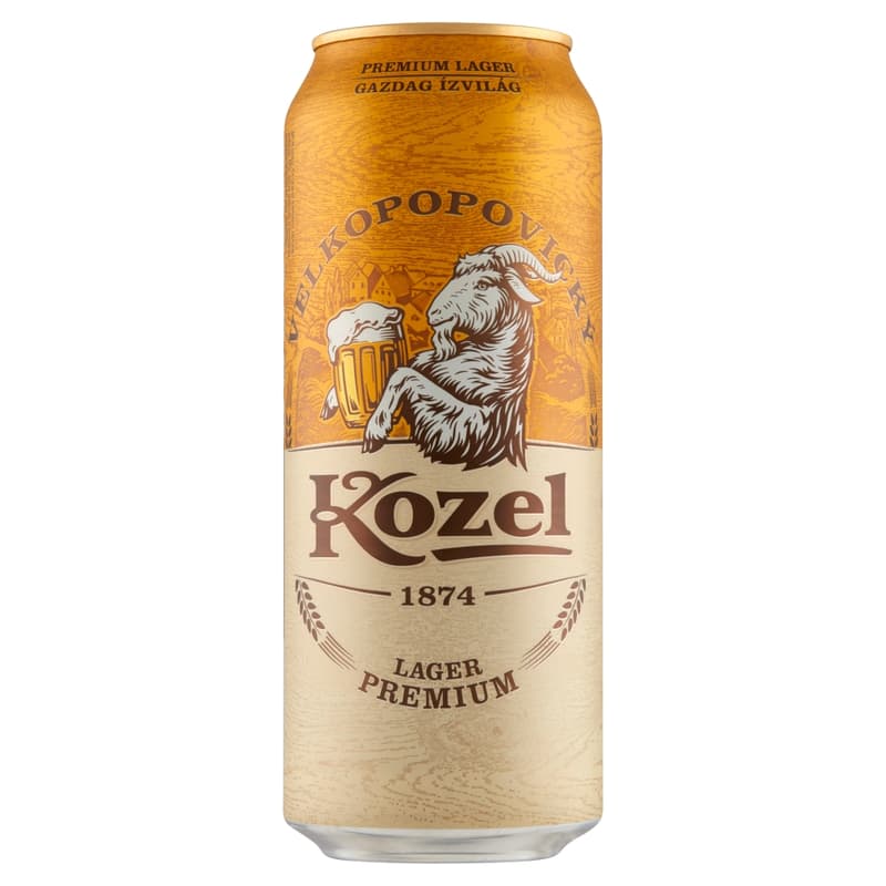 Velkopopovický Kozel Premium Lager quality light beer 4.6%