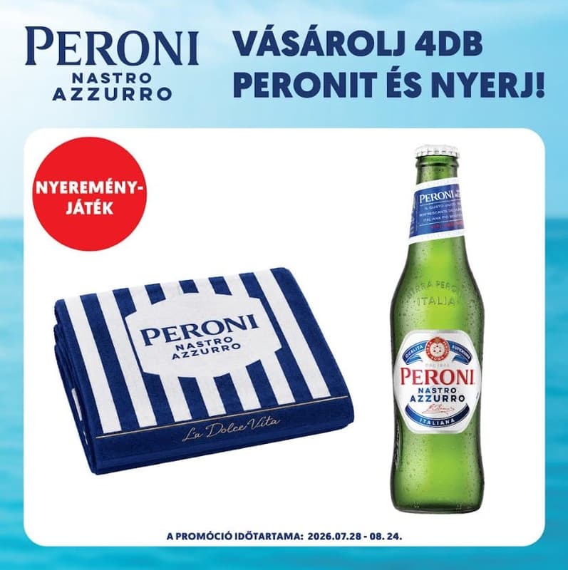 Peroni quality light beer 5.1%