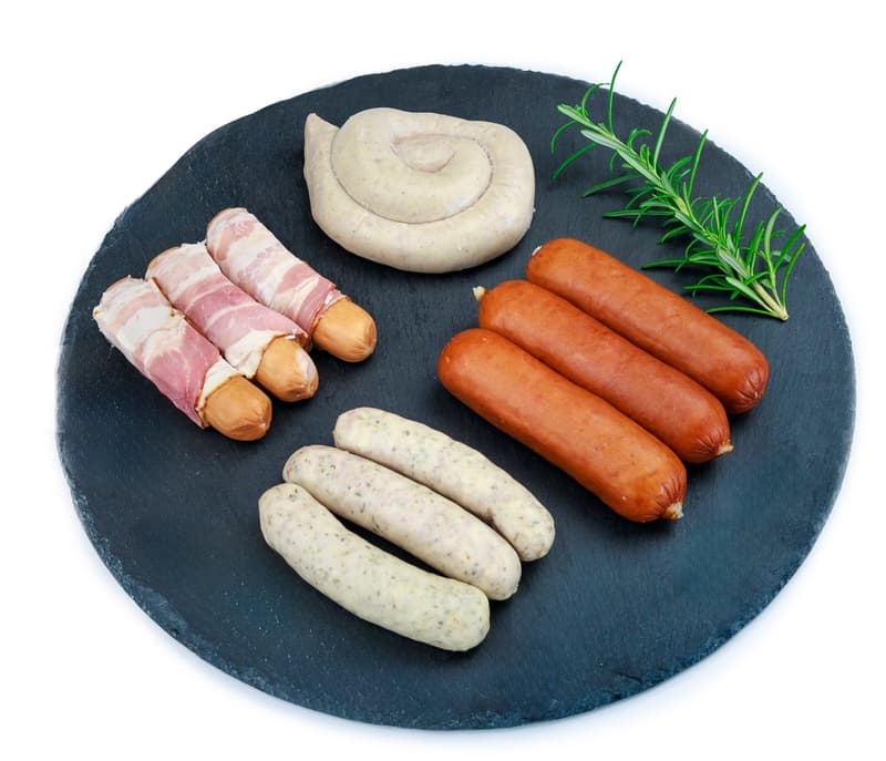 Landhof Grill-Party 4 types of grilled sausages