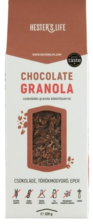 Hester's Life Chocolate-Strawberry Granola with Sweetener