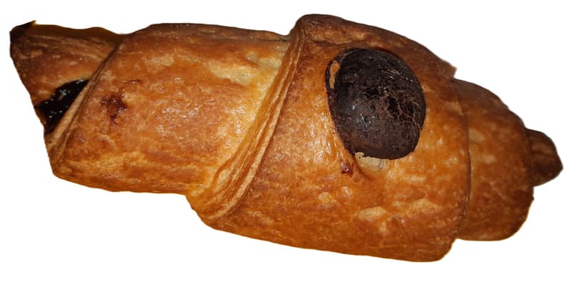 Amurex Pre-packaged Gluten-free Chocolate Pudding Croissant