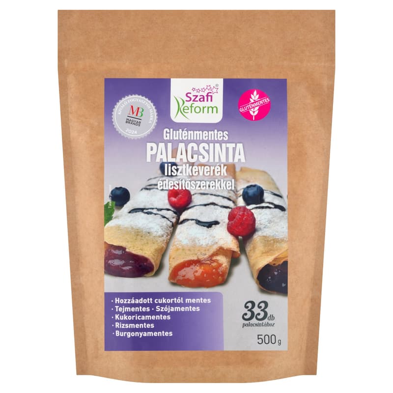 Szafi Reform szénhidrát-csökkentett palacsinta lisztkeverék (gluténmentes)