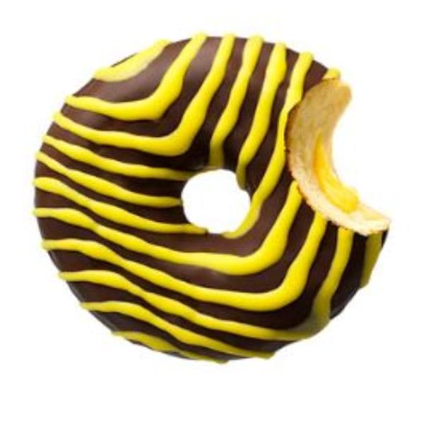 Donut Queen Vaníliasodó töltelékes kakaóbevonatú fánk