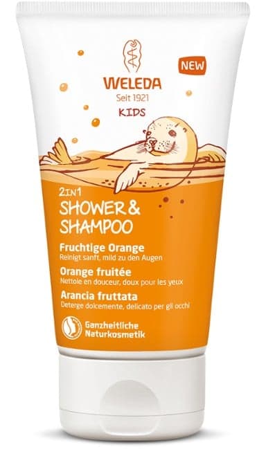 Weleda Fruity Orange 2in1 Shower Gel and Shampoo
