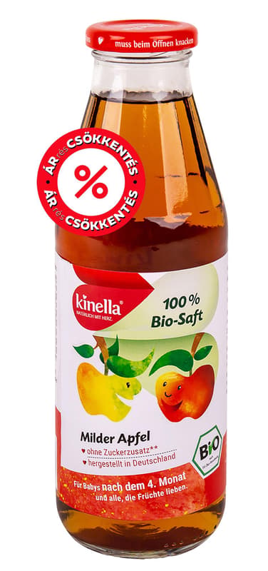 Kinella Soft apple juice 4Mon