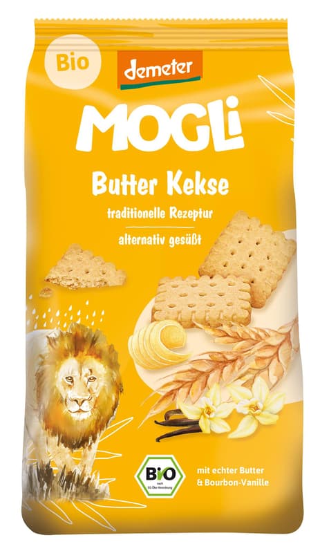 Mogli bio vaníliás vajaskeksz bourbon vaníliával