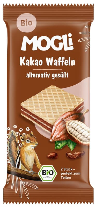 MOGLI BIO Waffel Cocoa wafer