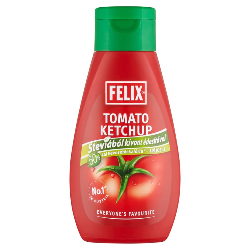 Felix Ketchup Steviaval édesítve