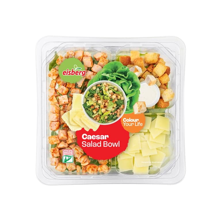 Eisberg Caesar salad bowl