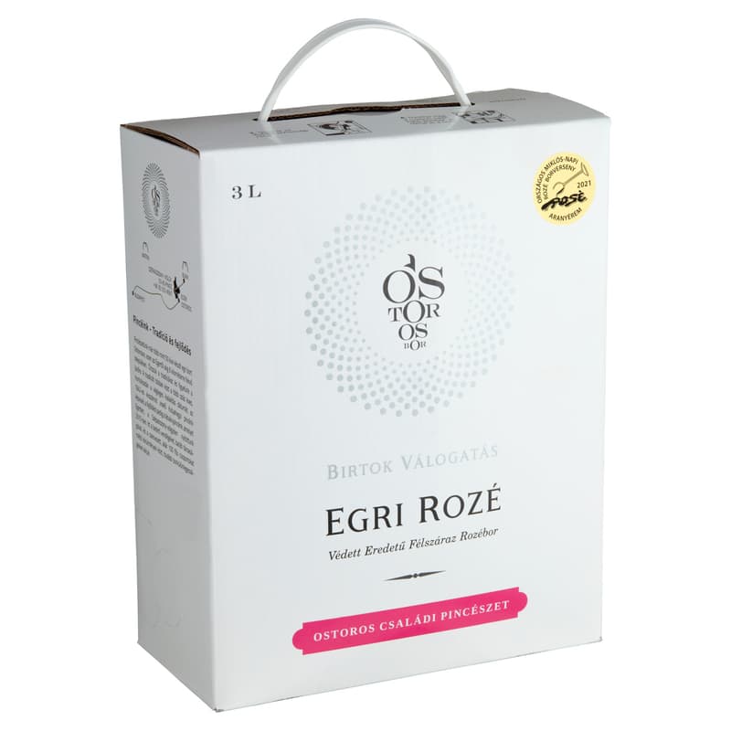 Ostorosbor Egri Rozé semi-dry rosé wine 12.5%