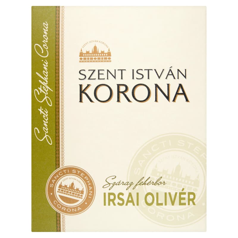 Szent István Korona Dunántúli Irsai Olivér dry Bag-in-Box white wine 11%