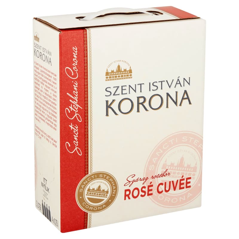 Szent István Korona Dunántúli Rosé Cuvée dry rosé wine 12,5%