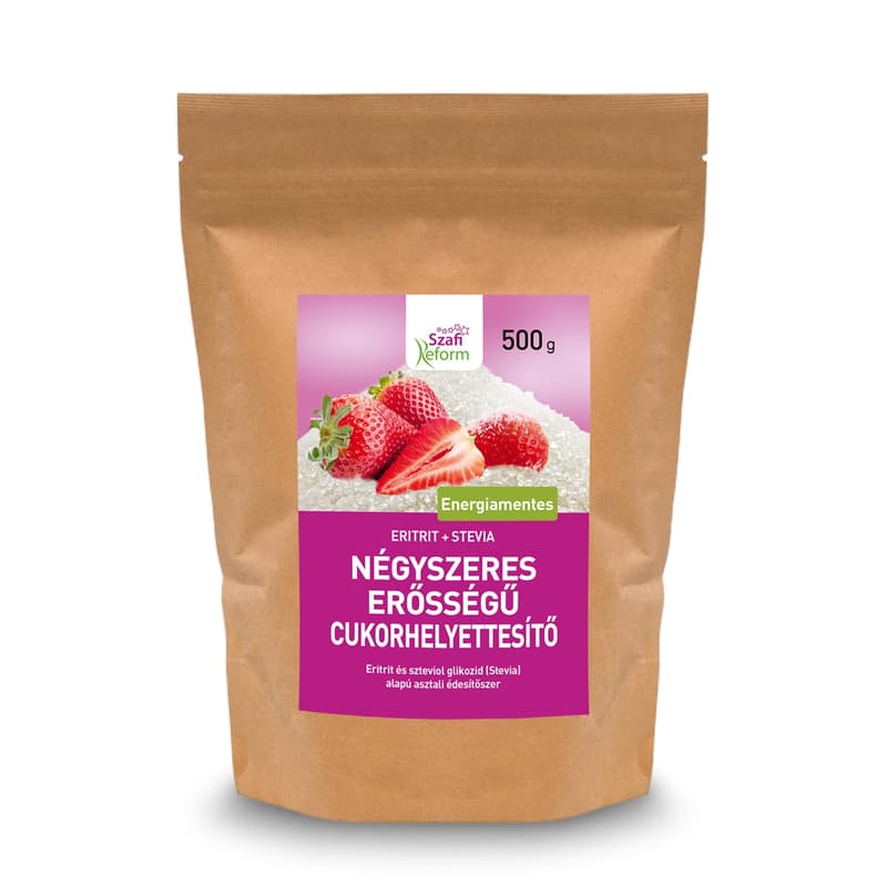 Szafi Reform paleo négyszeres erősségű cukorhelyettesítő eritrit+stevia