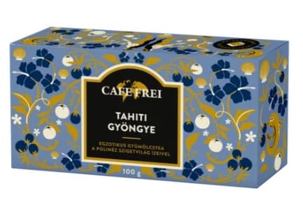 Cafe Frei Tahiti Gyöngye- Egzotikus gyümölcstea a Polinéz szigetvilág ízeivel