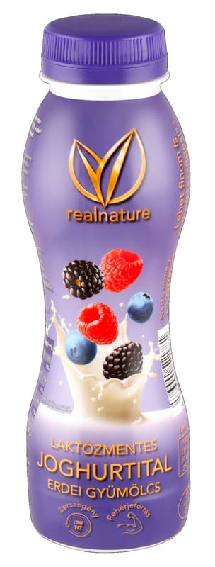 Real Nature Proxy Lactose-free Peach-Mango Yogurt Drink