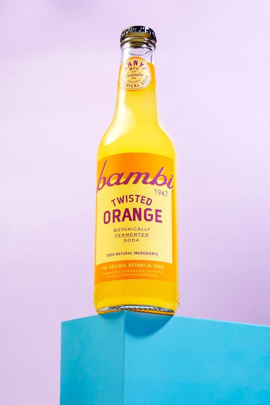 BAMBI Twisted Orange prémium kraft üdítőital