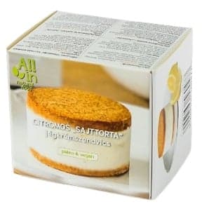 All in Natural Food Ice Cream Sandwich with Lemon Curd