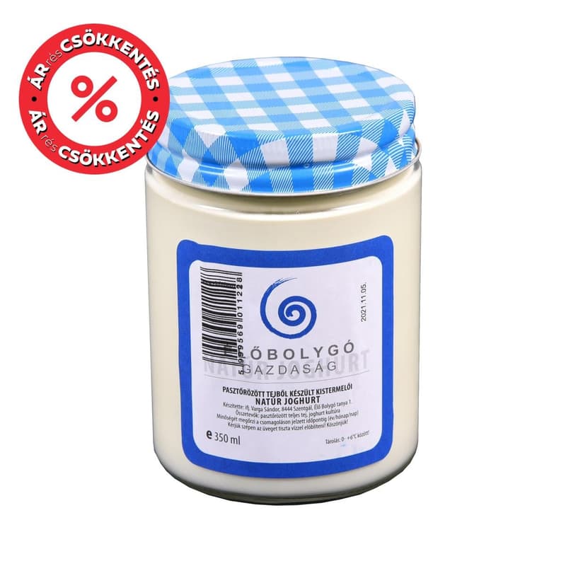 Élő Bolygó Natúr Joghurt