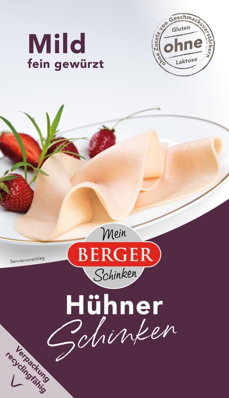 Berger Chicken Breast Ham